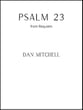 Psalm 23 SATB choral sheet music cover